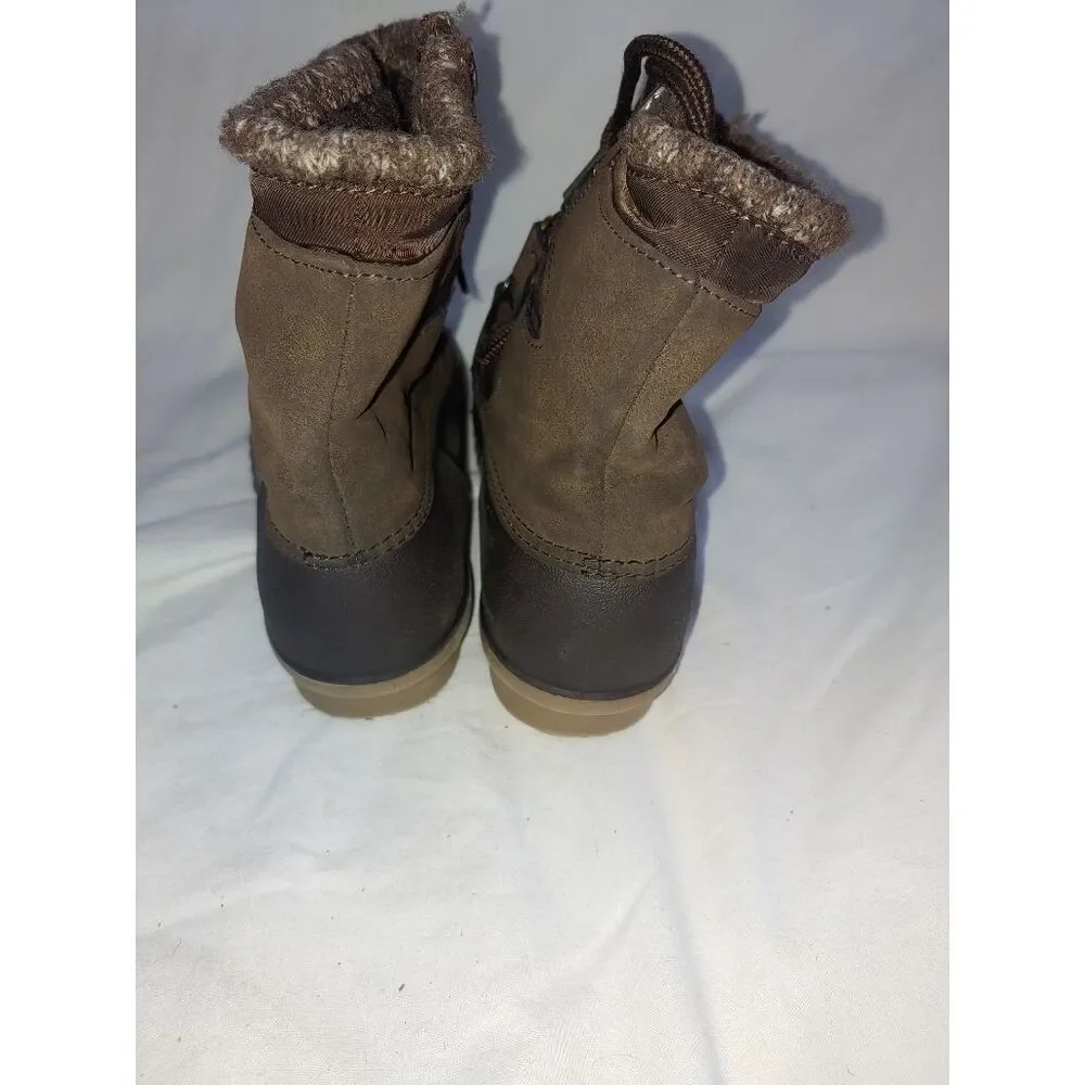Baretraps FIANNA Womens Size 6M Brown Ankle Duck Boot.